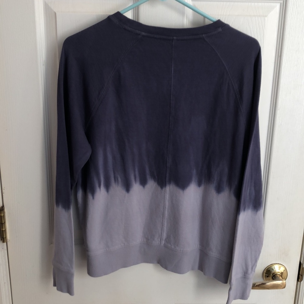 Athleta Ombre Sweat Shirt Sz Small - Picture 4 of 6
